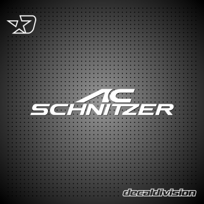 AC Schnitzer Sticker